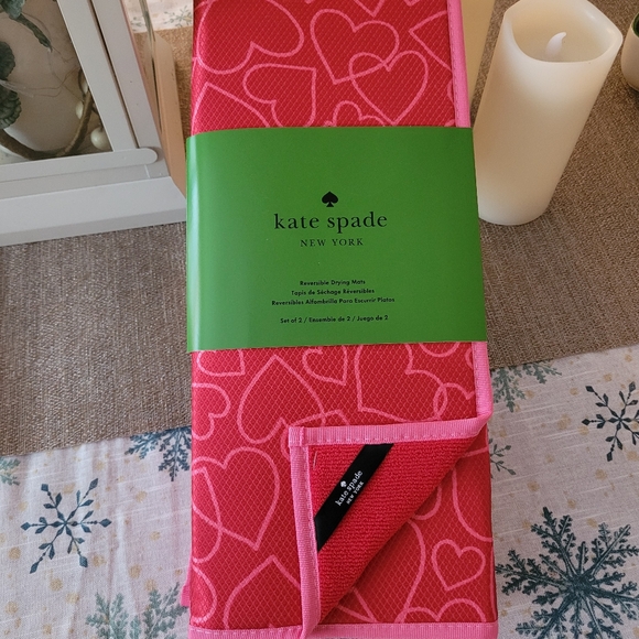 Kate Spade drying mats set of 2, new - Picture 3 of 9
